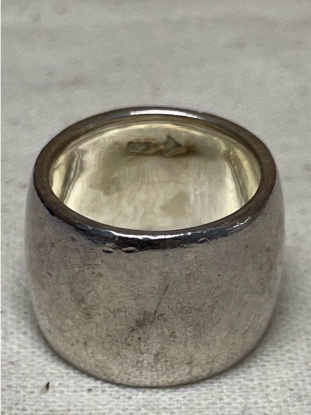 Silpada Sterling Silver Wide Band Ring - 4.75